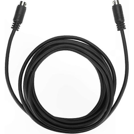 9-poliges Mini-DIN-Kabel (Stecker auf Stecker) für Media-Receiver und Lautsprecher, 3 Meter, robuste Audioverbindung (1/5)