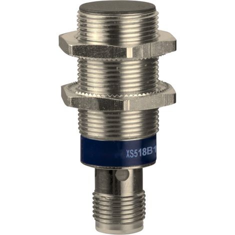 Détecteur Inductif XS M18 Portée 5mm Noyable NO M12 - XS518B1DAM12