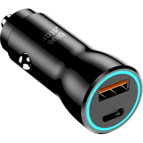 25W Autoladegerät (PD, QC 3.0, AFC, PPS) mit USB-C-Anschluss Schnellladegerät (1/3)