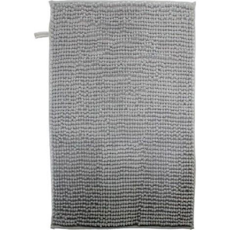 Cleafe - Tappeto Tappetino Antiscivolo Per Arredo Bagno 45 X 70 Cm Colore Grigio 79920 - (1/3)
