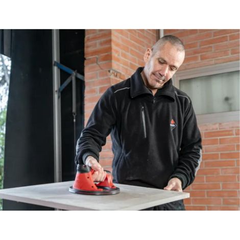 Ventouse à batterie carrelage 150 kg RUBI Octo-Kong energy USB 66978