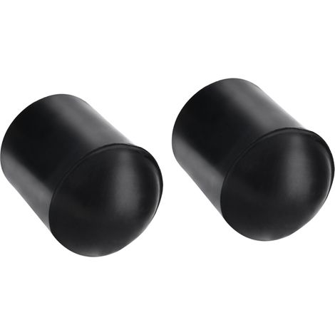 2 pièces Bouchons de Protection en Caoutchouc pour Contrebasse, Embouts Noirs pour Extrémités (1/5)