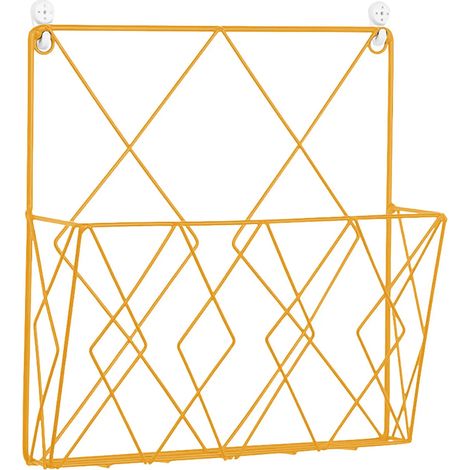 YMYNY Support de rangement mural moderne créatif fer mural décoratif pour la maison chambre livres chambre magazines livres présentoirs d'or (1/5)