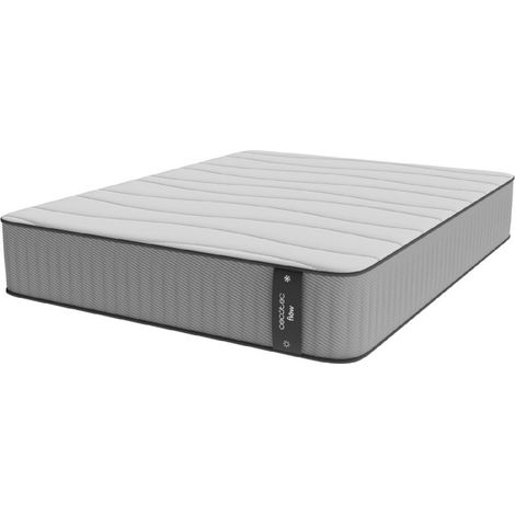 Cecotec Colchón Híbrido Flow 6990 Hybrid 110x190. Multicapa Núcleo de Muelles Ensacados SpringCore y Viscoelástica ViscoCare Altura 28 cm Firmeza (1/5)