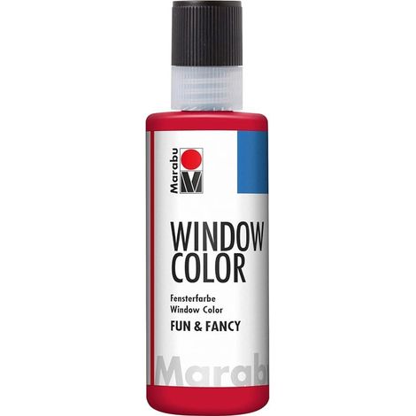 MARABU - FUN&FANCY COLORE A BASE D'ACQPER VETRI 80 ML RUBY RED  038