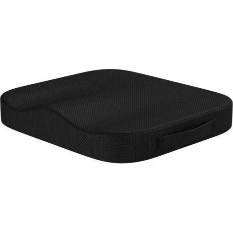 Coussin Chaise Bureau et Voiture - Coussin Ergonomique et Orthopédique en Mousse à Mémoire de Forme (1/4)