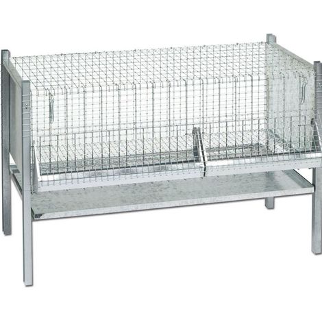Gabbia per pollo antitopo 102x53x70cm (1/3)