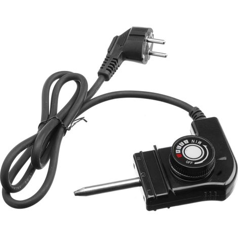 HENDI Cavo Termostato di Ricambio per Padella Elettrica Multifunzione Party Pan 239506 e 239605, con controllo della temperatura, fino a 2000 W, lunghezza 1 m, accessorio da cucina (1/3)