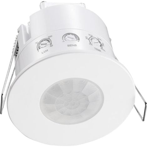 V-TAC Sensore di Movimento Incasso 360° Bianco IP54 600W – SKU 24112