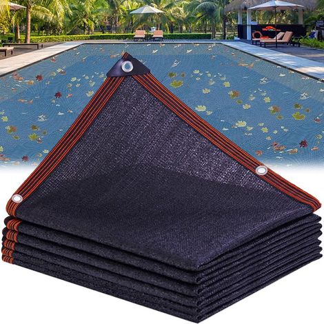 Telo di copertura per piscina, copertura perimetrale per piscina, rete di protezione per piscina (Dimensioni: 3×5 m (10×16,4 piedi)) (1/5)