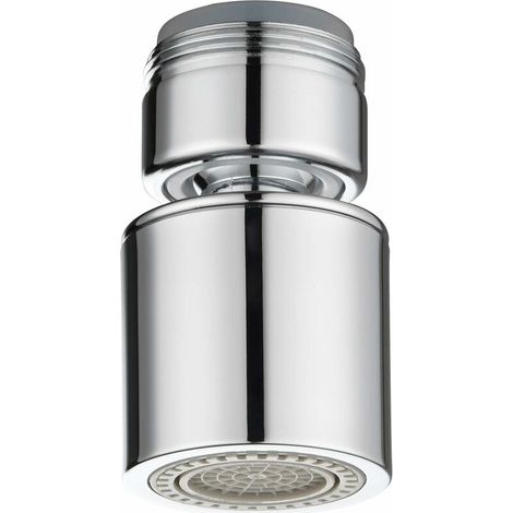 360° Swivel Faucet Aerator Brass 2 Modes Adjustable Water Saver for Faucet, 24mm Male Thread, AFA009 (1/5)