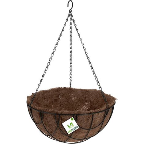 MACETERO COCO COLGAR 30 CM