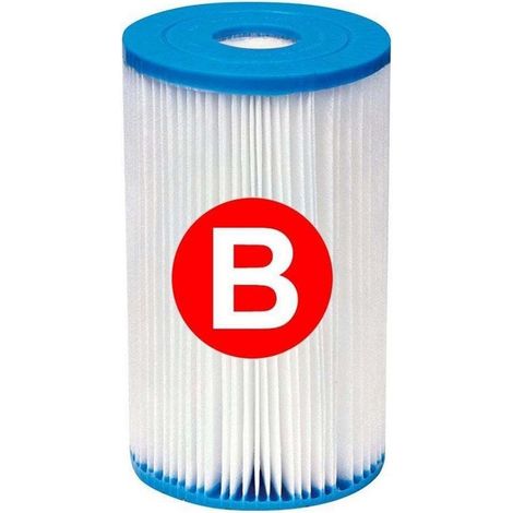 TRADE SHOP - Cartuccia Filtro Grande Tipo B Per Pompe 9.463l/h Ricambio Pulizia Piscina 29005 - (1/5)
