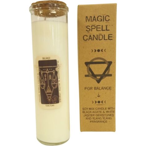 Bougie de sortilège magique - Équilibre- Vendu par 1 (1/4)