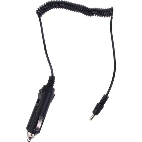 Cable de toma de encendedor de 12 V con conector macho CC de 5,5 x 2,1 mm (1/4)
