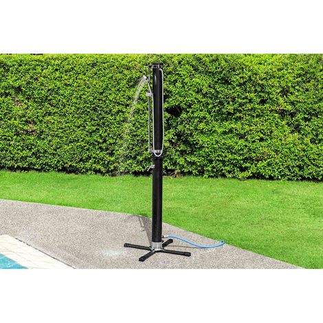 Maison Exclusive - Gartendusche Solar Flow Schwarz 20 L (1/5)