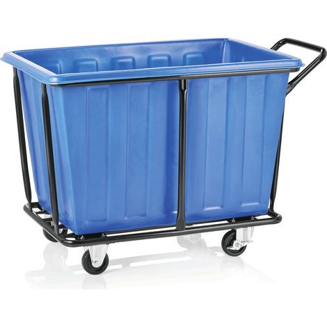 Chariot à linge 118 x 72 x 82 cm 330 ltr acier époxy polyéthylène - Was Germany (1/2)
