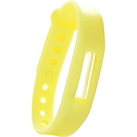 Bracelet anti-moustique extérieur répulsif insectes nuisibles pour enfants et adultes (jaune) (1/3)