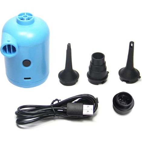 Pompe à air électrique portable USB pour matelas gonflable, bateau, canapé, gonfleur voiture camping (1/5)