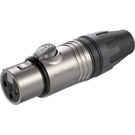 Conector XLR Roxtone XF3NT (1/4)