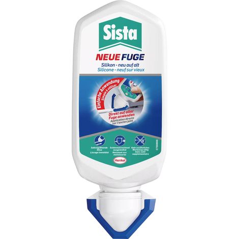 Sista Neue Fuge Silicone sanitaire Couleur blanc SNFRW 80 ml W697312 (1/5)