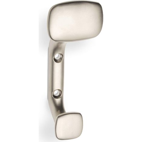 SO-TECH - Porte-manteaux Lalce I - inox - Gris - L43Ã—P44 mm - pour vestiaire, entrÃ©e, couloir - pour manteaux, vestes, sacs, porte-serviette