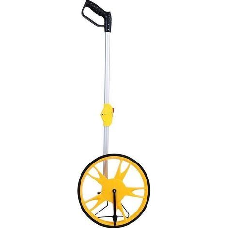 Roue de mesure, Roue de Mesure Télescopique, Roue de Mesure en Mètres [ 10 000 mètres au maximum ] avec sac à main (1/5)