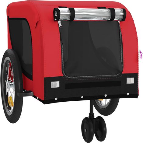 Rimorchio/carrello per animali domestici rosso 020044363