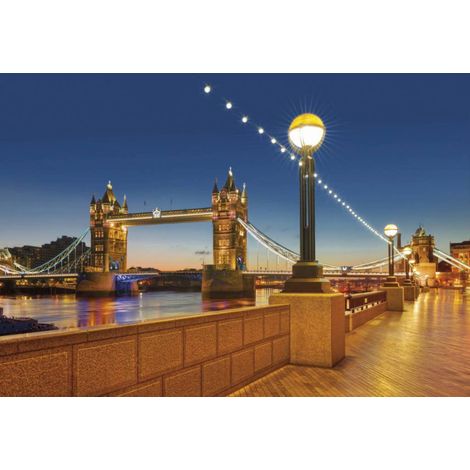 Papier Peint - Tower Bridge - 368 x 254 cm (1/4)