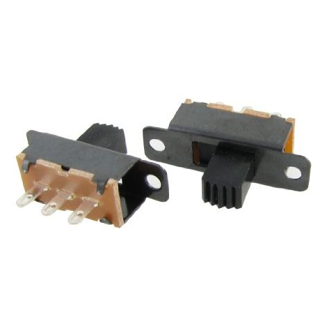 Interruttore a scorrimento a 2 posizioni 7 mm - 2 pezzi