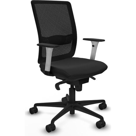 Chaise de bureau piqueras y crespo Haches moutarde mousse injectée (1/2)