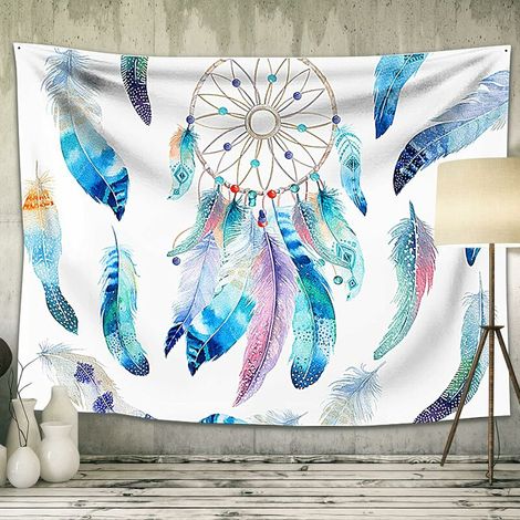 Dream Catcher、Tarot Cloth Wall Tapestry, Hippie Bohemian Wall Decor For Living Room Bedroom Dorm Deco, Blanket, Beach Towel, Rug (1/5)