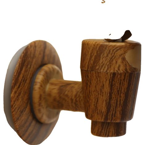 Botte di legno per vino, capacità 5 litri, dimensioni 30 cm x 22,5 cm x 28,5 cm, peso 2,9 kg, materiale ecologico, montaggio richiesto. (1/5)
