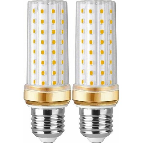 E27 LED-Lampe, warmweiß, 20 W, entspricht einer Halogenlampe, 3000 K, 1000 lm, 360° Abstrahlwinkel, nicht dimmbar, E27-Schraubsockel, flimmerfrei, E27 LED-Beleuchtung, 2er-Pack (1/5)