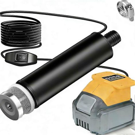 Dewalt 20V Akku-Umwälzpumpe, 500 GPH tragbare Wasserpumpe mit Sedimentfiltern, für Schwimmbad, Garten, Teich (1/5)