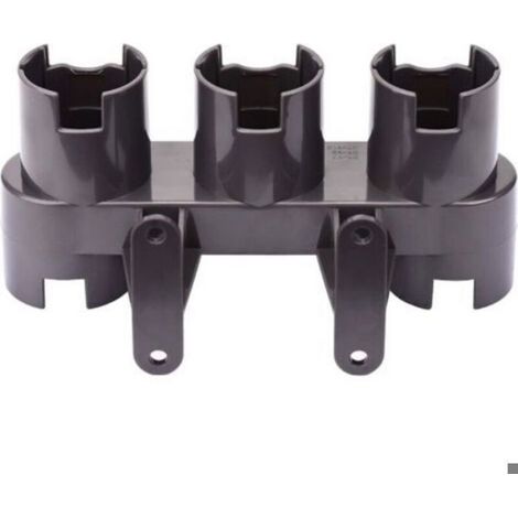 Support mural pour aspirateur Dyson – Compatible V11, V10, V8, V7 – 5 ports d’accrochage – Pour rangement mural et organisation (1/4)