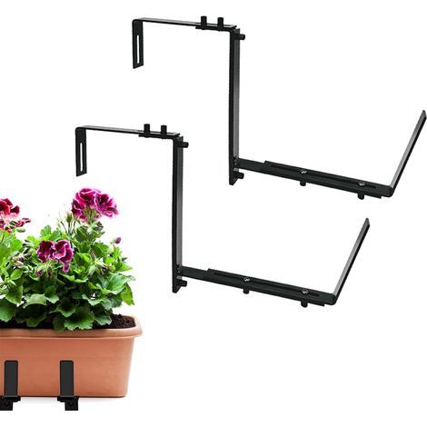 verstellbarer Pflanzgefäßhalter starke Metall (1/5)