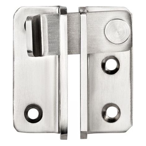 Lot de 2 verrous de sécurité pour portes coulissantes, ouverture à droite. Vis adaptées aux portes, fenêtres et placards. (1/5)