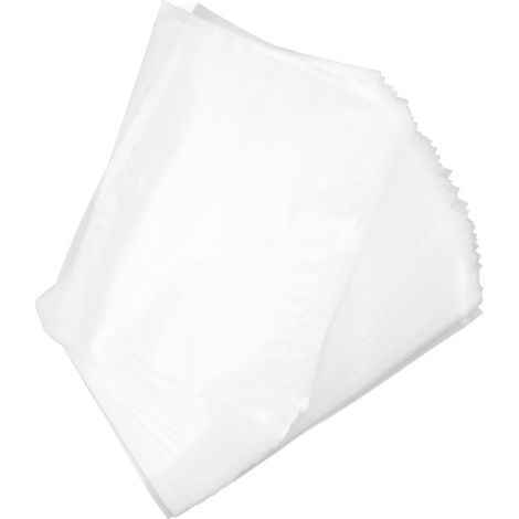 Rouleau de 100 sacs sous vide texturés en filet pour l'emballage alimentaire, idéal pour la conservation des fruits et légumes (20 x 30 cm). (1/5)