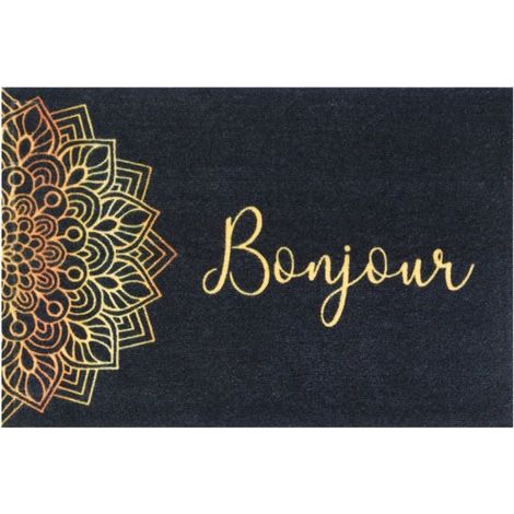 Boston-Teppich 40x60cm Mandala Bonjour - Idmat