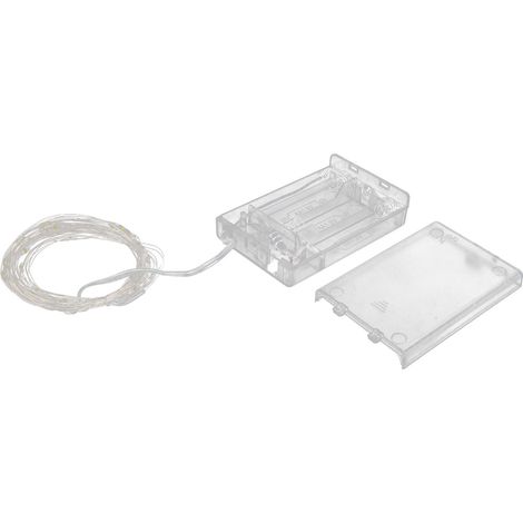 Guirlande lumineuse avec pinces photo, 200 LED, 60 pinces transparentes (1/5)