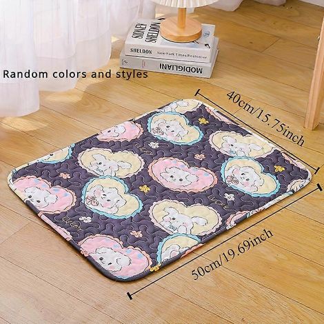 Un tapis rafraîchissant pour animaux de compagnie, tapis pour chien, tapis en soie glacée, tapis rafraîchissant pour chat (3040cm)