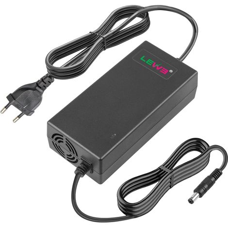 Chargeur vélo électrique 54,6V 48V 2 A, Chargeur pour Batteries Li-on 48 V 2 A 13S Scooter électrique, CC 5,5 mm x 2,1 mm (1/5)