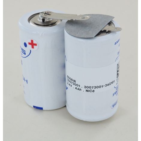 Batterie Saft 2.4V 4Ah 2KRMT 33/62 BAES VK8S41 (800818)