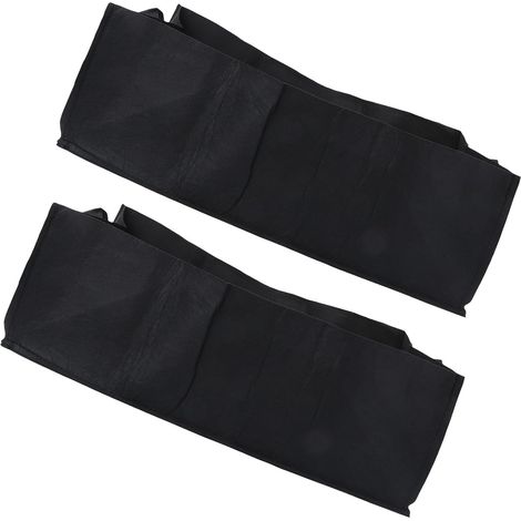 Lot de 2 sacs de culture carrés pour légumes et fleurs (1/5)