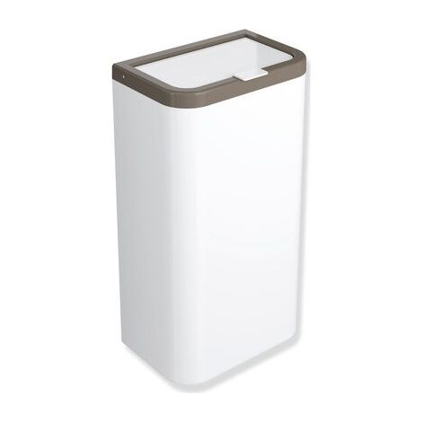 HEWI 477.05.20298 84 Poubelle papier 25 l avec couvercle (1/3)