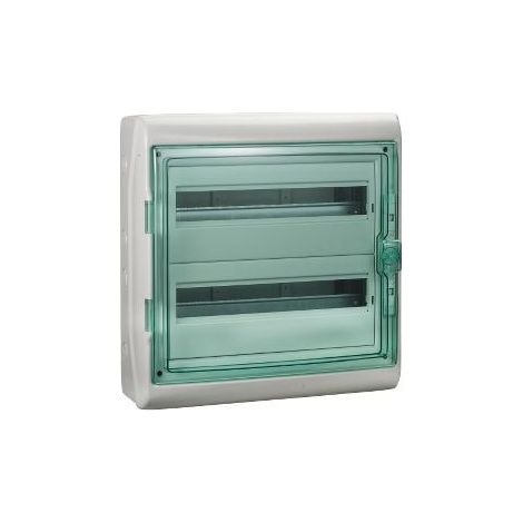 Schneider Electric – Tableau électrique Mureva NT 36M 2 rangées 18 modules 90A 230V IP65 IK09 – 13434