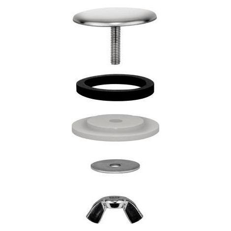 Blanco Hahnlochstopfen Ø=48 mm Edelstahl 137164
