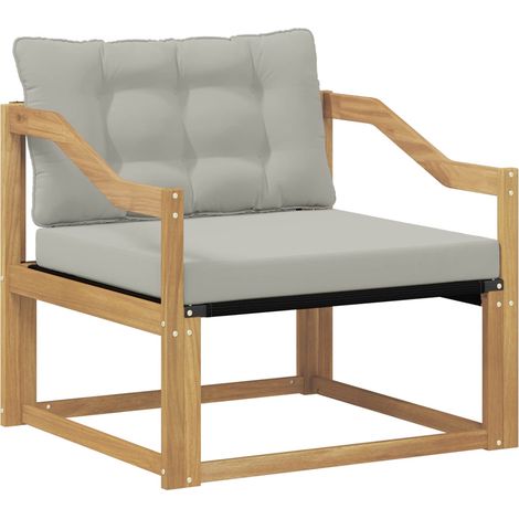 Maison Exclusive - Outdoor-Sofagarnitur Massives Akazienholz und (1/5)