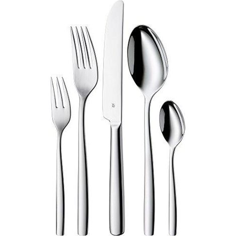 WMF Palma Juego de cubiertos plateado 60 piezas elegante